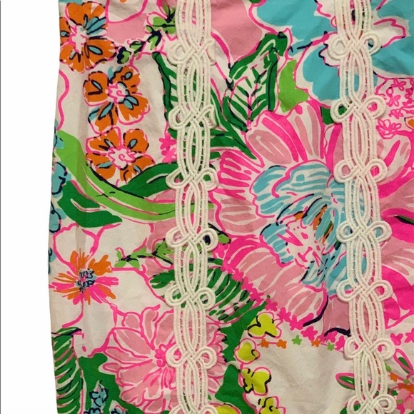 LILLY POLITZER FOR TARGET NOSEY POSEY SHIFT DRESS. - Picture 6 of 7